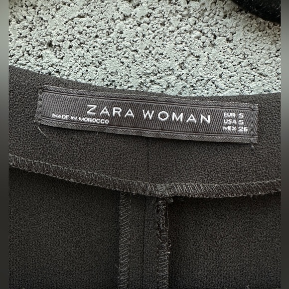 ZARA Black Classic Mini Dress - Picture 3 of 6